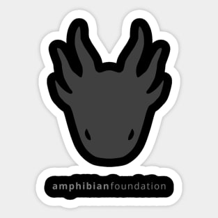 Amphibian Foundation - Dark Logo Sticker